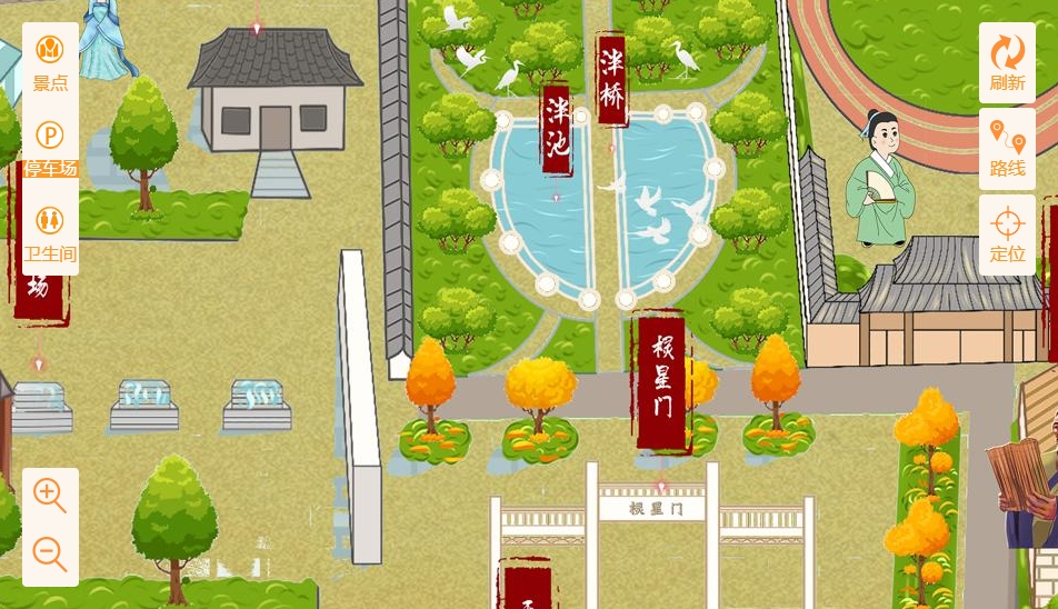 曲阳手绘地图景区语音讲解导览系统：智慧景区建设的基石